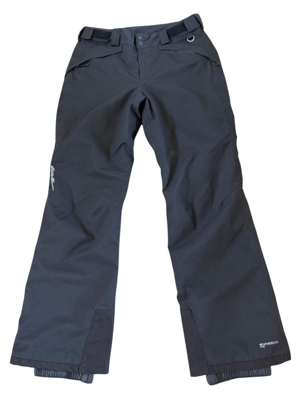 Eddie Bauer WeatherEdge Plus Snow Ski Pants Womens Small Black Waterproof Winter